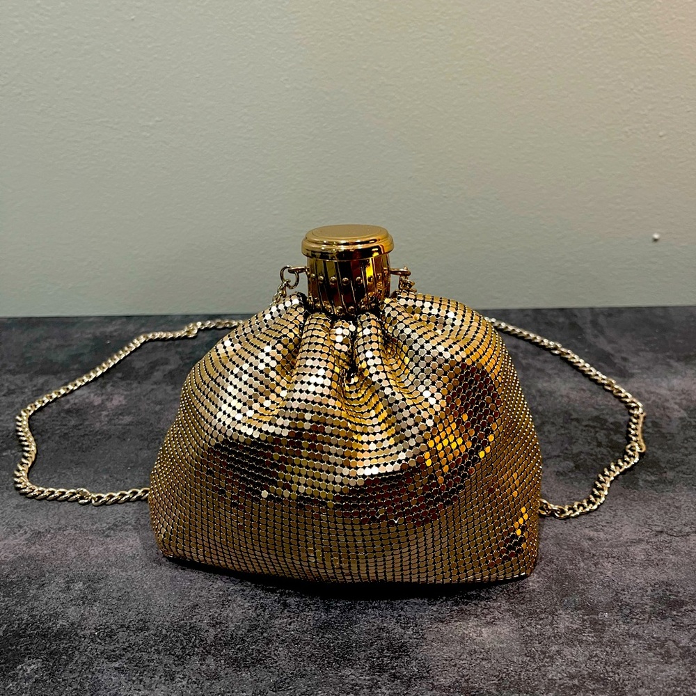 Gold  versatile purse